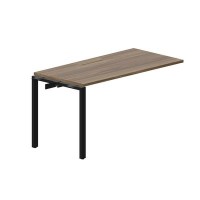 Strike STNPM147 WNNR (Орех/Черный) Приставной стол, меламиновый аутлет