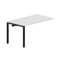 Strike STNPM148 BLNR (Белый/Черный) Приставной стол, меламиновый аутлет