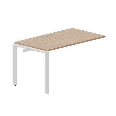 Strike STNPM148 OWBL (Светлый дуб/Белый) Приставной стол, меламиновый аутлет