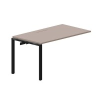 Strike STNPM148 TRNR (Тортора/Черный) Приставной стол, меламиновый аутлет