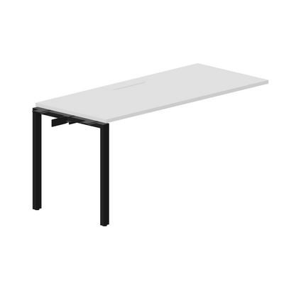 Strike STNPM167 BLNR (Белый/Черный) Приставной стол, меламиновый аутлет