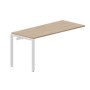 Strike STNPM167 OWBL (Светлый дуб/Белый) Приставной стол, меламиновый аутлет
