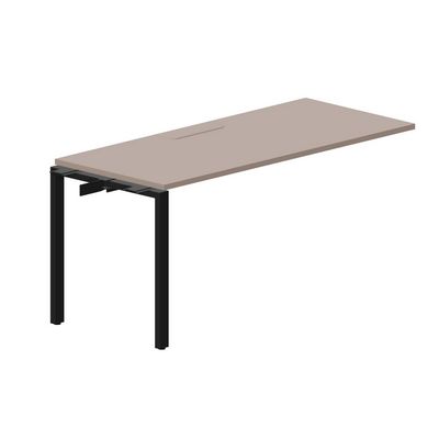 Strike STNPM167 TRNR (Тортора/Черный) Приставной стол, меламиновый аутлет