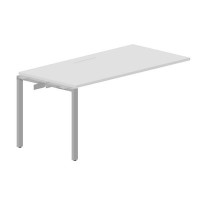 Strike STNPM168 BLAL (Белый/Алюминий) Приставной стол, меламиновый аутлет