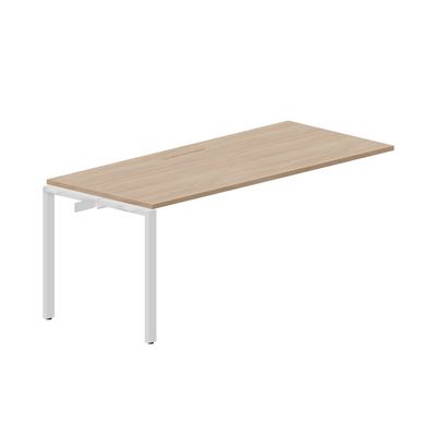 Strike STNPM188 OWBL (Светлый дуб/Белый) Приставной стол, меламиновый аутлет