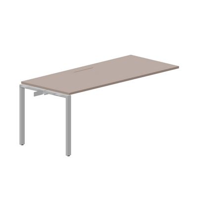 Strike STNPM188 TRAL (Тортора/Алюминий) Приставной стол, меламиновый аутлет