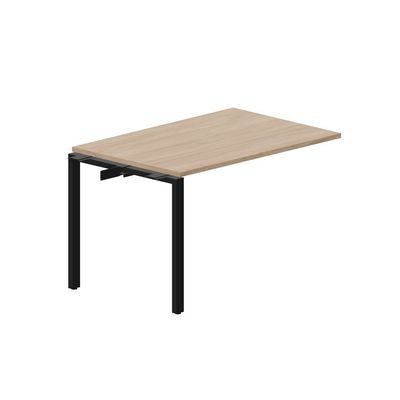 Strike STNPS128 OWNR (Светлый дуб/Черный) Приставной стол