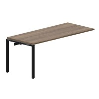 Strike STNPS188 WNNR (Орех/Черный) Приставной стол