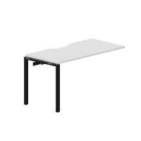Strike STNPV147 BLNR (Белый/Черный) Приставной стол с эргономичным вырезом