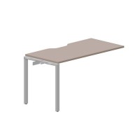 Strike STNPV147 TRAL (Тортора/Алюминий) Приставной стол с эргономичным вырезом
