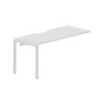 Strike STNPV167 BLBL (Белый/Белый) Приставной стол с эргономичным вырезом