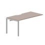 Strike STNPV168 TRAL (Тортора/Алюминий) Приставной стол с эргономичным вырезом