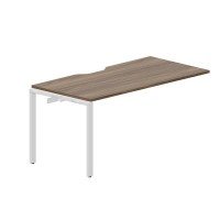 Strike STNPV168 WNBL (Орех/Белый) Приставной стол с эргономичным вырезом
