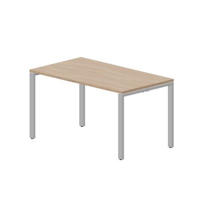 Strike STNS148 OWAL (Светлый дуб/Алюминий) Стол