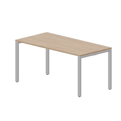 Strike STNS168 OWAL (Светлый дуб/Алюминий) Стол