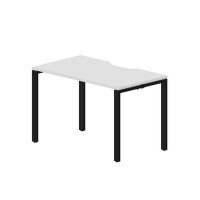 Strike STNV127 BLNR (Белый/Черный) Стол с эргономичным вырезом
