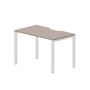 Strike STNV127 TRBL (Тортора/Белый) Стол с эргономичным вырезом