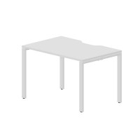 Strike STNV128 BLBL (Белый/Белый) Стол с эргономичным вырезом