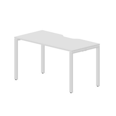 Strike STNV147 BLBL (Белый/Белый) Стол с эргономичным вырезом