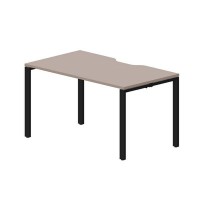 Strike STNV148 TRNR (Тортора/Черный) Стол с эргономичным вырезом