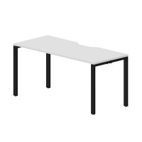 Strike STNV167 BLNR (Белый/Черный) Стол с эргономичным вырезом