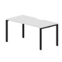 Strike STNV168 BLNR (Белый/Черный) Стол с эргономичным вырезом