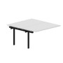 Strike UNN2TPS148 BLNR (Белый/Черный) Приставной стол на 2 рабочих места