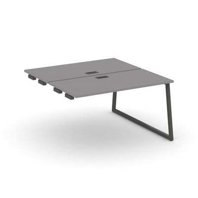 Стайл Проджект Фьюжн SN-4T1.DPRS-003 (Серый пепел/Антрацит) Стол приставка к опорным элементам