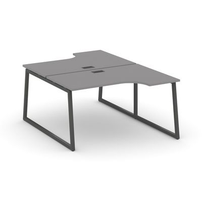 Стайл Проджект Фьюжн SN-4T1.DRPA-011 (Серый пепел/Антрацит) Рабочая станция эргономичная