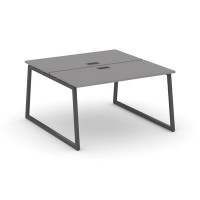 Стайл Проджект Фьюжн SN-4T1.DRS-021 (Серый пепел/Антрацит) Рабочая станция двухсторонняя