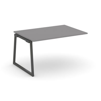 Стайл Проджект Фьюжн SN-4T1.NSPRG-001.3 (Серый пепел/Антрацит) Проходной наборный элемент переговорного стола
