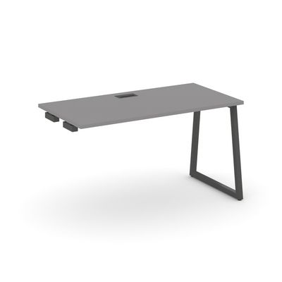 Стайл Проджект Фьюжн SN-4T1.OPRS-022 (Серый пепел/Антрацит) Стол приставка к опорным элементам