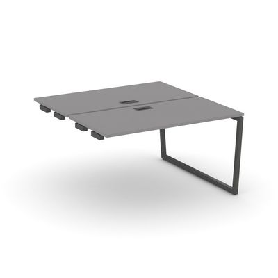Стайл Проджект Фьюжн SN-4T2.DPRS-022 (Серый пепел/Антрацит) Стол приставка к опорным элементам