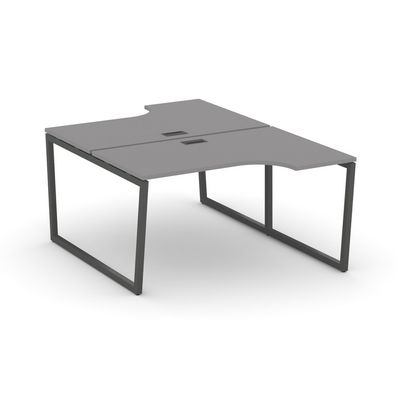 Стайл Проджект Фьюжн SN-4T2.DRPA-012 (Серый пепел/Антрацит) Рабочая станция эргономичная