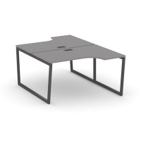 Стайл Проджект Фьюжн SN-4T2.DRPA-021 (Серый пепел/Антрацит) Рабочая станция эргономичная