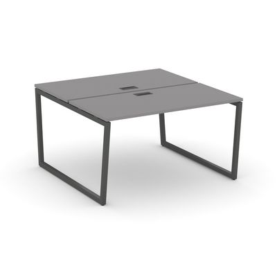 Стайл Проджект Фьюжн SN-4T2.DRS-021 (Серый пепел/Антрацит) Рабочая станция двухсторонняя