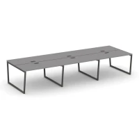SN-4T2.DRS-072 (Серый пепел/Антрацит) Рабочая станция двухсторонняя