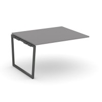 Стайл Проджект Фьюжн SN-4T2.NSPRG-033.3 (Серый пепел/Антрацит) Проходной наборный элемент переговорного стола