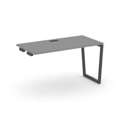 Стайл Проджект Фьюжн SN-4T2.OPRS-001 (Серый пепел/Антрацит) Стол приставка к опорным элементам