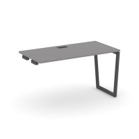 Стайл Проджект Фьюжн SN-4T2.OPRS-013 (Серый пепел/Антрацит) Стол приставка к опорным элементам