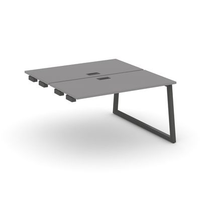 Стайл Проджект Фьюжн SN-5T1.DPRS-012 (Серый пепел/Антрацит) Стол приставка к опорным элементам