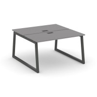 Стайл Проджект Фьюжн SN-5T1.DRS-021 (Серый пепел/Антрацит) Рабочая станция двухсторонняя