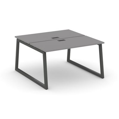 Стайл Проджект Фьюжн SN-5T1.DRS-024 (Серый пепел/Антрацит) Рабочая станция двухсторонняя