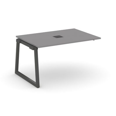 Стайл Проджект Фьюжн SN-5T1.NSPRG-002 (Серый пепел/Антрацит) Проходной наборный элемент переговорного стола