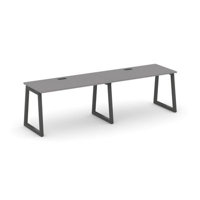 Стайл Проджект Фьюжн SN-5T1.ORS-012 (Серый пепел/Антрацит) Рабочая станция односторонняя