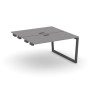 Стайл Проджект Фьюжн SN-5T2.DPRS-012 (Серый пепел/Антрацит) Стол приставка к опорным элементам