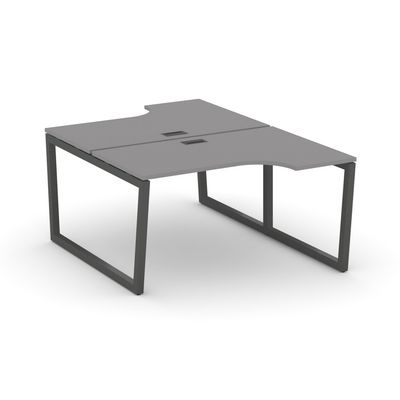 Стайл Проджект Фьюжн SN-5T2.DRPA-022 (Серый пепел/Антрацит) Рабочая станция эргономичная