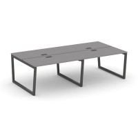 Стайл Проджект Фьюжн SN-5T2.DRS-044 (Серый пепел/Антрацит) Рабочая станция двухсторонняя