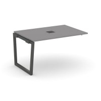 Стайл Проджект Фьюжн SN-5T2.NSPRG-004 (Серый пепел/Антрацит) Проходной наборный элемент переговорного стола