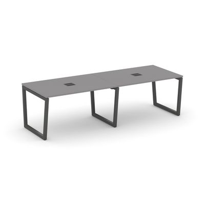 Стайл Проджект Фьюжн SN-5T2.SPRG-011 (Серый пепел/Антрацит) Стол переговорный